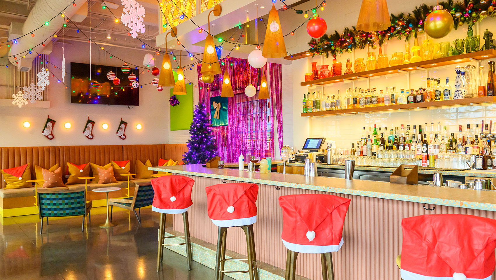 Holiday Pop-up bar at Kimpton Sylvan