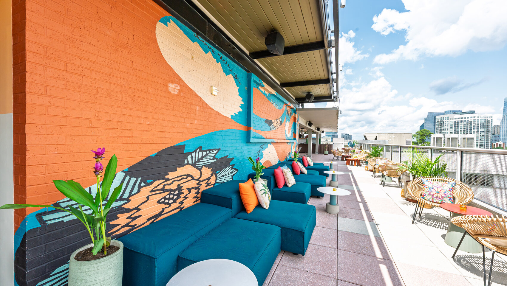 Havana Nights seating at Kimpton Sylvan Atlanta - Buckhead