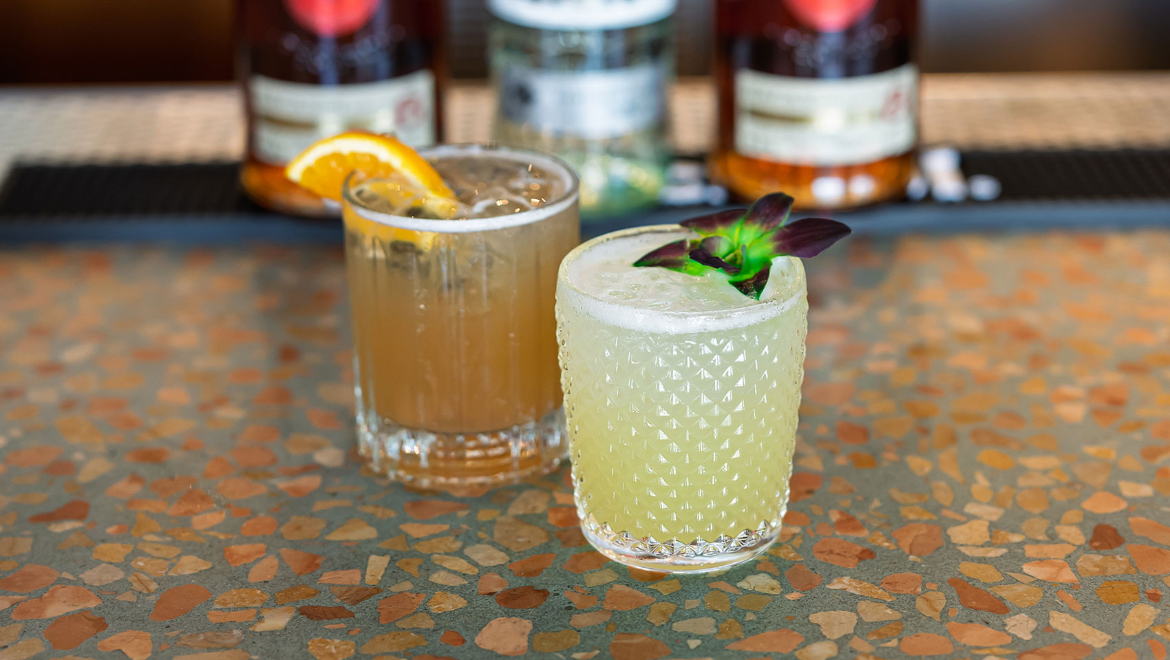 Cuban Sunset & Rum the Rooftop cocktails at Kimpton Sylvan Atlanta - Buckhead