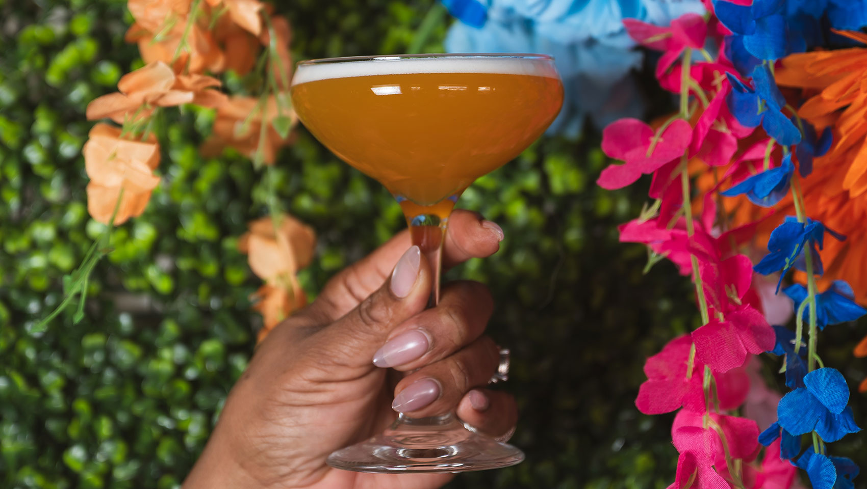 Cocktail from Spring Pop-up at St. Julep